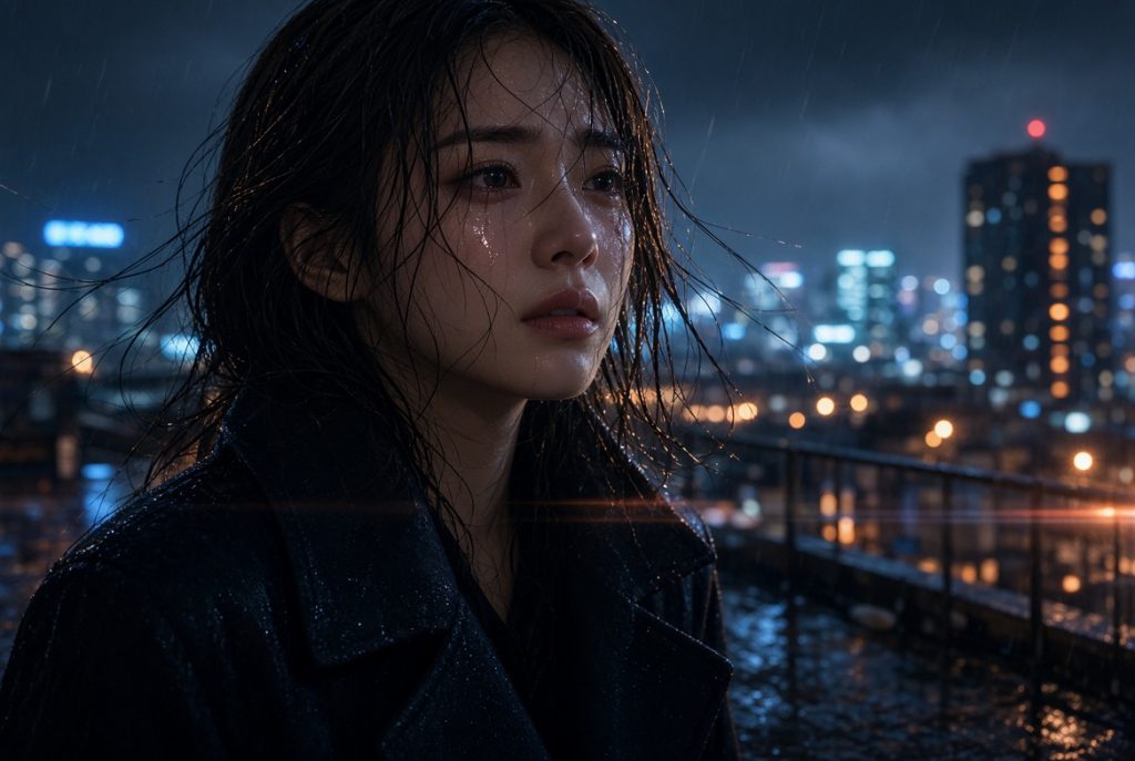 힉스필을 활용한 AI 드라마 장면 연출 예시